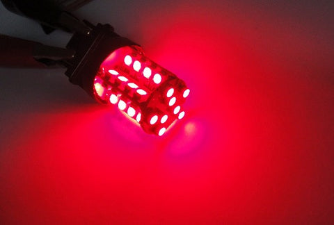 2 pieces of 40 SMD LED 580 7443 W21/5W 582 7440 W21W 992 Light bulb red