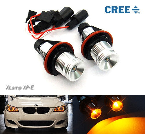 BMW 5W CREE LED Angel Eyes / Halo Ring replacement Light E39 E60