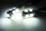 2 pieces of 9 High Power SMD LED No Error T10 168 194 2825 501 921 W5W Light bulb white