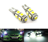 2 pieces of 9 High Power SMD LED No Error T10 168 194 2825 501 921 W5W Light bulb white