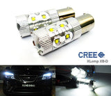 2 pieces of 566 BAZ15d 7225 P21/4W 10x CREE XB-D LED Projector Light bulb 50W white