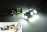 2 pieces of 9 High Power SMD LED No Error T10 168 194 2825 501 921 W5W Light bulb white