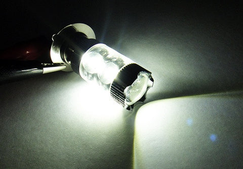 2 pieces of H6M PX15d 10x CREE XB-D LED Projector Headlight Light bulb 50W white