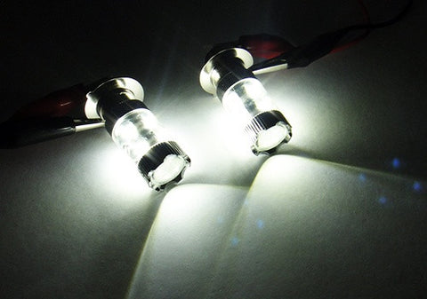 2 pieces of H6M PX15d 10x CREE XB-D LED Projector Headlight Light bulb 50W white