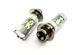 2 pieces of H6M PX15d 10x CREE XB-D LED Projector Headlight Light bulb 50W white