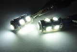 2 pieces of 9 High Power SMD LED No Error T10 168 194 2825 501 921 W5W Light bulb white