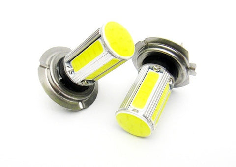 2 pieces of LUFFY H7 499 477 High Power COB LED Light bulb 25W white