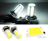 2 pieces of LUFFY H7 499 477 High Power COB LED Light bulb 25W white