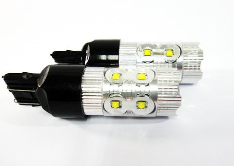 2x 580 7443 W21/5W 582 7440 W21W 992 10X CREE XB-D LED Projector Light bulb 50W white