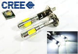 2 pieces of H1 448 CREE LED Projector Light with 4 Plasma SMD LED 11W white