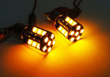 2 pieces of 30 high power SMD LED 580 7443 W21/5W 582 7440 W21W 992 Light bulb amber