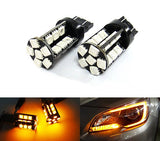 2 pieces of 30 high power SMD LED 580 7443 W21/5W 582 7440 W21W 992 Light bulb amber