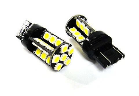 2 pieces of 30 high power SMD LED 580 7443 W21/5W 582 7440 W21W 992 Light bulb white