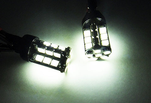 2 pieces of 30 high power SMD LED 580 7443 W21/5W 582 7440 W21W 992 Light bulb white