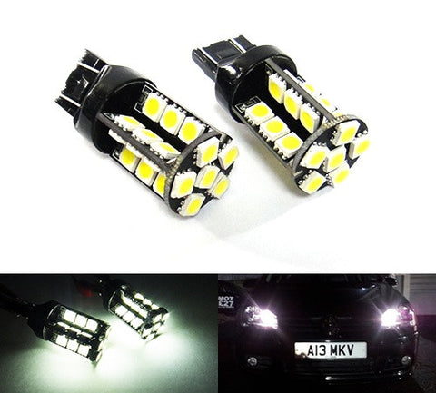 2 pieces of 30 high power SMD LED 580 7443 W21/5W 582 7440 W21W 992 Light bulb white