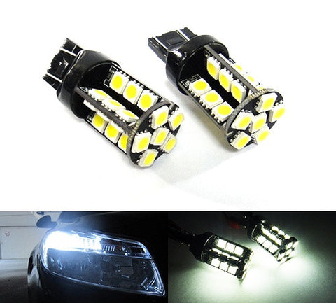 2 pieces of 30 high power SMD LED 580 7443 W21/5W 582 7440 W21W 992 Light bulb white