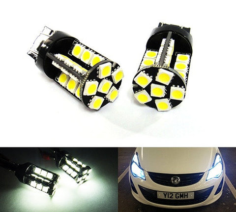 2 pieces of 30 high power SMD LED 580 7443 W21/5W 582 7440 W21W 992 Light bulb white