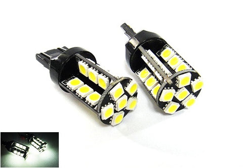 2 pieces of 30 high power SMD LED 580 7443 W21/5W 582 7440 W21W 992 Light bulb white