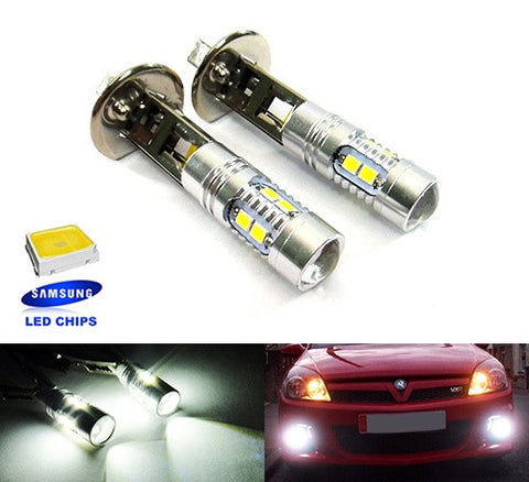 2 pieces of 10 SAMSUNG 2835 SMD LED H1 448 Projector Light bulb white