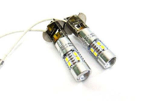 2 pieces of 10 SAMSUNG 2835 SMD LED H3 453 Projector Light bulb white