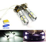 2 pieces of 10 SAMSUNG 2835 SMD LED H3 453 Projector Light bulb white