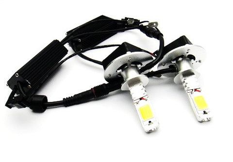 2 pieces of H1 448 High Power COB LED HeadLight Fog Light bulb 40W white