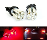 2 pieces of 40 SMD LED 580 7443 W21/5W 582 7440 W21W 992 Light bulb red