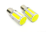 2 pieces of LUFFY 382 (P21W) 1156 7506 BA15s High Power COB LED Light bulb 25W white