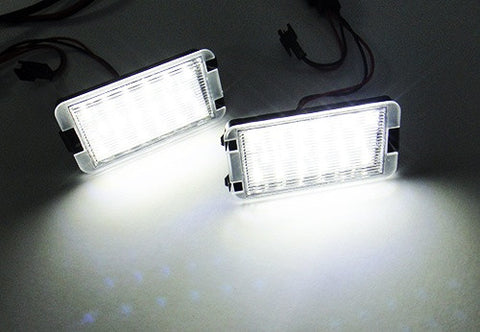 LED License Number Plate Light lamp OEM Replacement kit Seat Altea Ibiza Le¨®n Toledo