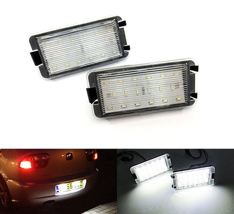 LED License Number Plate Light lamp OEM Replacement kit Seat Altea Ibiza Le¨®n Toledo