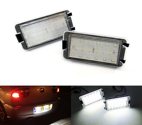 LED License Number Plate Light lamp OEM Replacement kit Seat Altea Ibiza Le¨®n Toledo