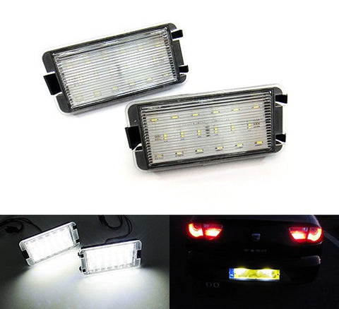 LED License Number Plate Light lamp OEM Replacement kit Seat Altea Ibiza Le¨®n Toledo