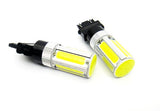 2 pieces of LUFFY 3156 P27W 3157 3057 P27/7W High Power COB LED Light bulb 25W white