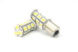 2 pieces of 18 High Power SMD LED 382 (P21W) 1156 7506 207 BA15s Light bulb white