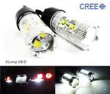 2x 580 7443 W21/5W 582 7440 W21W 992 10X CREE XB-D LED Projector Light bulb 50W white