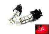 2 pieces of 18 high power SMD LED 580 7443 W21/5W 582 7440 W21W 992 Light bulb red