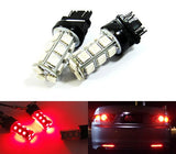 2 pieces of 18 high power SMD LED 580 7443 W21/5W 582 7440 W21W 992 Light bulb red