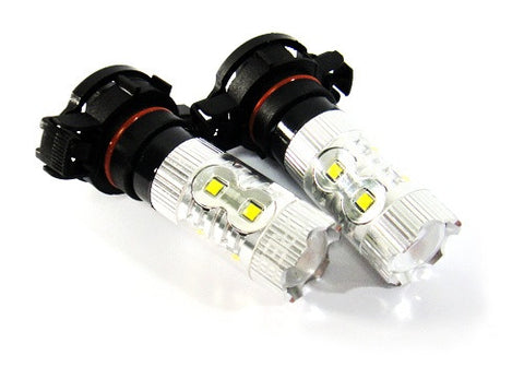 2 pieces of H16 PS19W 5202 9009 10X CREE XB-D LED Projector Light bulb 50W white