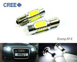 2 pieces of 382 (P21W) 1156 7506 BA15s CREE LED Projector Light w/ 4 Plasma SMD LED 11W white