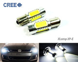 2 pieces of 382 (P21W) 1156 7506 BA15s CREE LED Projector Light w/ 4 Plasma SMD LED 11W white