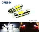 2 pieces of 382 (P21W) 1156 7506 BA15s CREE LED Projector Light w/ 4 Plasma SMD LED 11W white