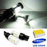 2 pieces of 15 SAMSUNG High Power 2835 SMD LED 580 7443 W21/5W 582 7440 W21W Light bulb 15W white