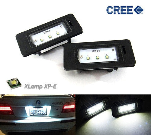 License Number Plate Light CREE LED Lamp Replacement kit BMW E90