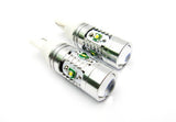 2 pieces of 501 T10 168 194 2825 921 W5W 5x CREE XP-E LED Projector Light bulb 25W white