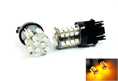 2 pieces of 40 SMD LED 580 7443 W21/5W 582 7440 W21W 992 Light bulb amber