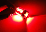 2 pieces of 566 BAZ15d 7225 P21/4W 10x CREE XB-D LED Projector Light bulb 50W red